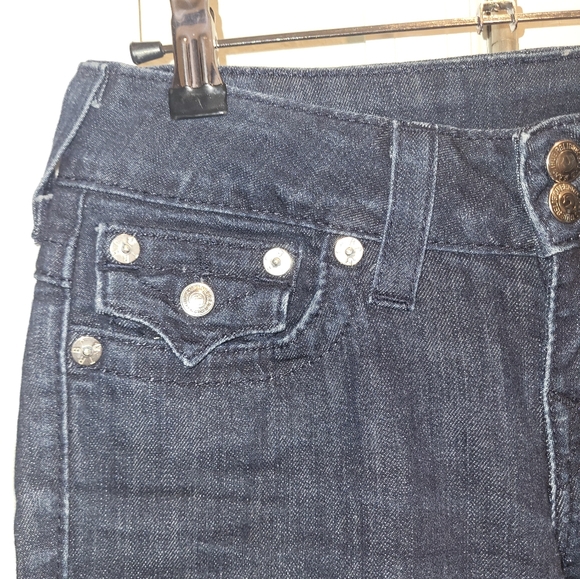 True Religion Boot Cut Dark Wash Jeans - 26 - Picture 5 of 5